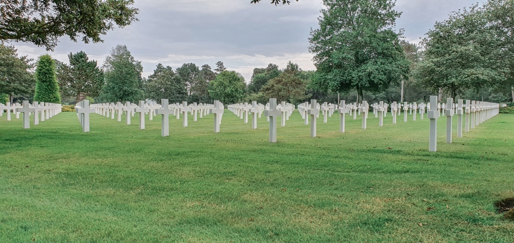 De Amerikaanse begraafplaats